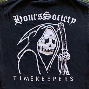 Grim reaper hours society T-shirt